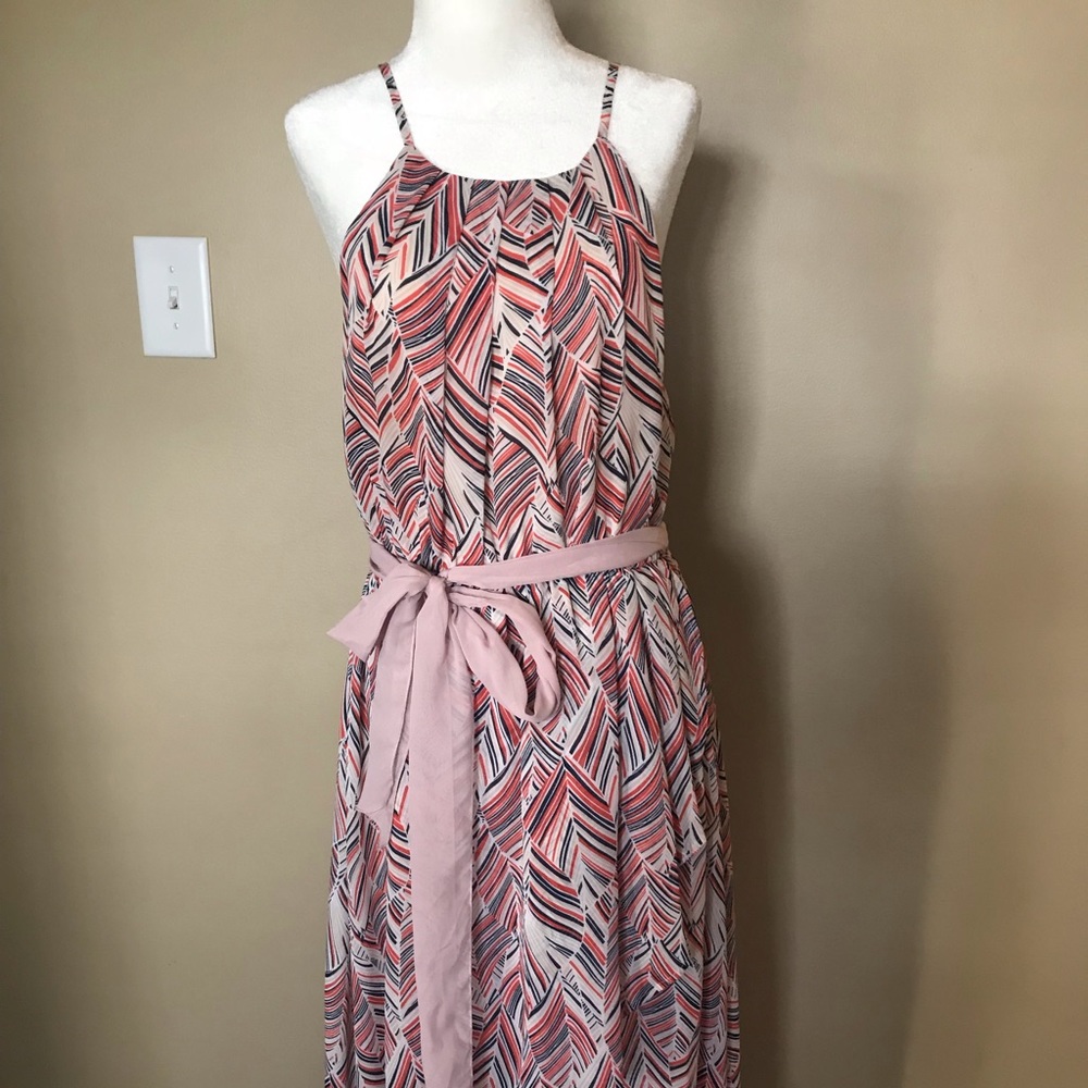 Maxi dress. Longer in the back, short in the front